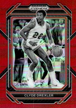 2023 Panini Prizm Draft Picks - Red #91 Clyde Drexler Front