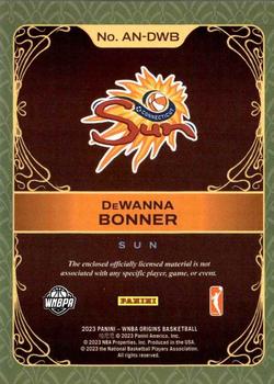 2023 Panini Origins WNBA - Art Nouveau Memorabilia Red #AN-DWB DeWanna Bonner Back