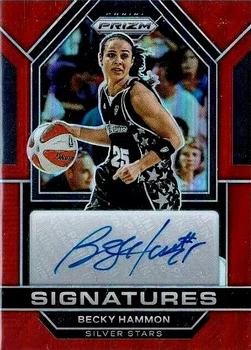 2023 Panini Prizm WNBA - Signatures Red #SG-BHM Becky Hammon Front