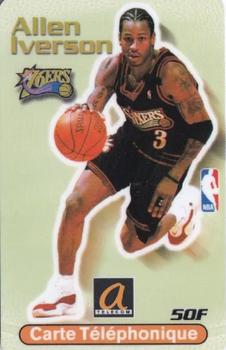 2000 A Telecom Cartes Téléphoniques (Phone Cards) #NNO Allen Iverson Front