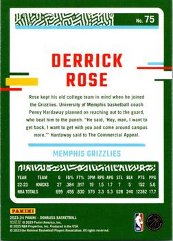 2023-24 Donruss #75 Derrick Rose Back