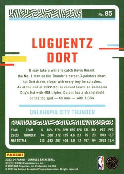 2023-24 Donruss #85 Luguentz Dort Back