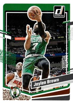 2023-24 Donruss #128 Jaylen Brown Front