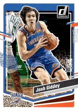 2023-24 Donruss #134 Josh Giddey Front