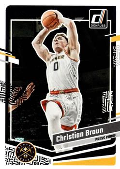 2023-24 Donruss #160 Christian Braun Front