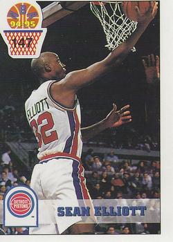 1994-95 Carousel NBA Basket Stickers (Greece) #147 Sean Elliott Front