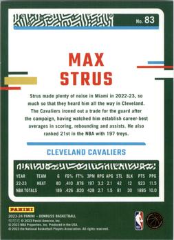 2023-24 Donruss - Silver Press Proof #83 Max Strus Back