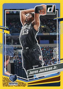 2023-24 Donruss - Yellow Flood #108 Jaren Jackson Jr. Front