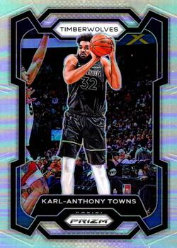 2023-24 Panini Prizm - Prizms Silver #78 Karl-Anthony Towns Front