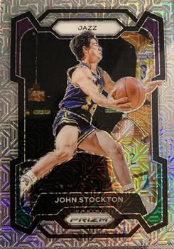 2023-24 Panini Prizm - Prizms Mojo #198 John Stockton Front