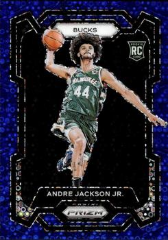 2023-24 Panini Prizm - Prizms Fast Break Blue #131 Andre Jackson Jr. Front