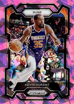 2023-24 Panini Prizm - Prizms Pink Ice #5 Kevin Durant Front