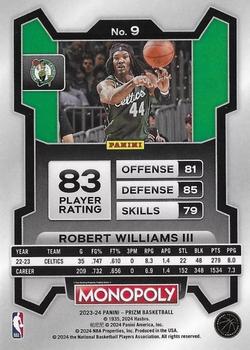 2023-24 Panini Prizm Monopoly #9 Robert Williams III Back