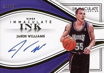 2022-23 Panini Immaculate Collection - Immaculate Ink #II-JWL Jason Williams Front