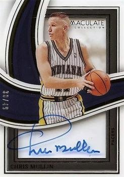 2022-23 Panini Immaculate Collection - Shadowbox Signatures #SBS-CMU Chris Mullin Front