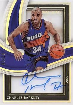 2022-23 Panini Immaculate Collection - Shadowbox Signatures Gold #SBS-CBA Charles Barkley Front