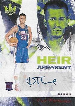 2023-24 Panini Court Kings - Heir Apparent Ruby #HA-FPE Filip Petrusev Front