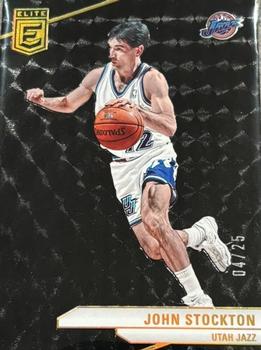 2023-24 Donruss Elite - Black #74 John Stockton Front