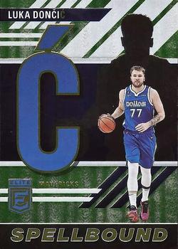 2023-24 Donruss Elite - Spellbound Neon Green #30 Luka Doncic Front