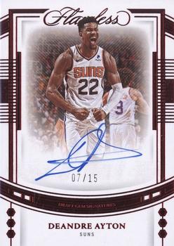 2022-23 Panini Flawless - Draft Gem Signatures Ruby #DGS-DAY Deandre Ayton Front