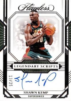 2022-23 Panini Flawless - Legendary Scripts #LS-SWK Shawn Kemp Front