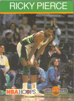 1990-91 Hoops Collect-A-Books #21 Ricky Pierce Front