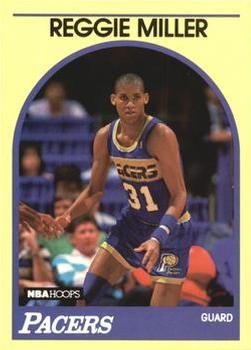 1989-90 Hoops Superstars #40 Reggie Miller Front