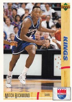 1991-92 Upper Deck Spanish #89 Mitch Richmond Front