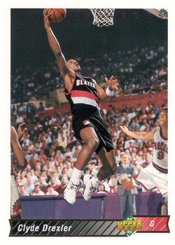 1992-93 Upper Deck European (Italian) #230 Clyde Drexler Front