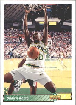 1992-93 Upper Deck European (Italian) #243 Shawn Kemp Front