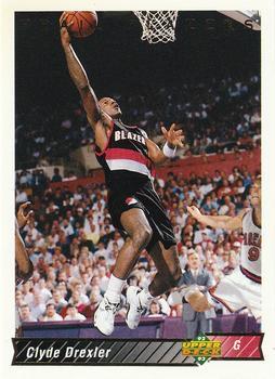 1992-93 Upper Deck European (French) #230 Clyde Drexler Front