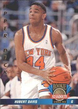 1992-93 Upper Deck European (Spanish) #68 Hubert Davis Front