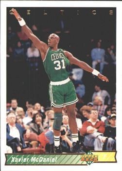 1992-93 Upper Deck European (Spanish) #104 Xavier McDaniel Front