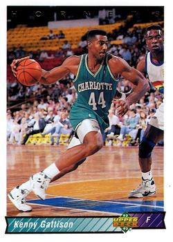 1992-93 Upper Deck European (Spanish) #109 Kenny Gattison Front