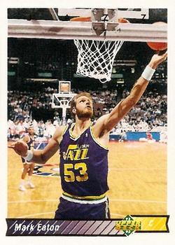 1992-93 Upper Deck European (Spanish) #246 Mark Eaton Front