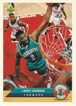 1992-93 Upper Deck McDonald's #P4 Larry Johnson Front