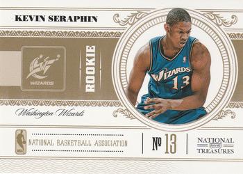 2010-11 Playoff National Treasures #188 Kevin Seraphin Front