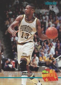 1995 Classic Rookies #100 Glenn Robinson Front