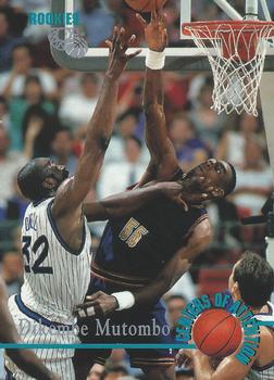 1995 Classic Rookies #106 Dikembe Mutombo Front