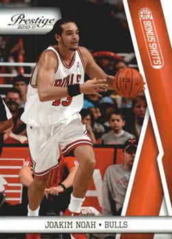 2010-11 Panini Prestige - Bonus Shots Orange #14 Joakim Noah Front