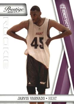 2010-11 Panini Prestige - Bonus Shots Purple #191 Jarvis Varnado Front