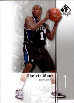 2011-12 SP Authentic #35 Shelvin Mack Front