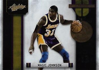 2010-11 Panini Absolute Memorabilia - Absolute Heroes #12 Magic Johnson Front