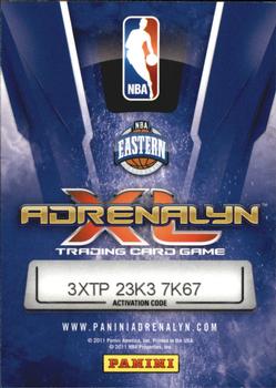 2010-11 Panini Adrenalyn XL #208 Luol Deng Back