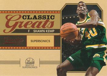 2010-11 Panini Classics - Classic Greats #15 Shawn Kemp Front