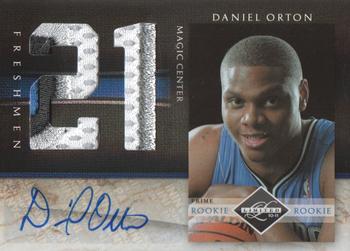 2010-11 Panini Limited - Freshmen Jumbo Jersey Numbers Prime Signatures #29 Daniel Orton Front