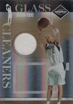 2010-11 Panini Limited - Glass Cleaners Materials #7 Jason Kidd Front
