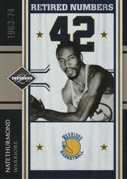 2010-11 Panini Limited - Retired Numbers #16 Nate Thurmond Front