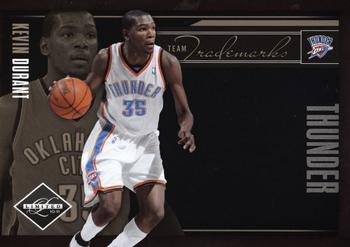2010-11 Panini Limited - Team Trademarks #12 Kevin Durant Front