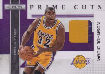 2010-11 Panini Rookies & Stars - Prime Cuts #14 Magic Johnson Front